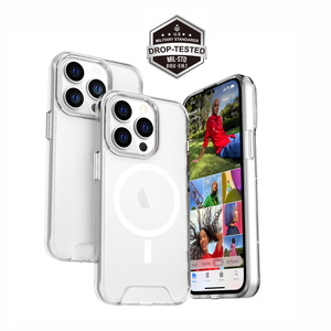 Funda trasera para PC, funda transparente para teléfono móvil, transparente, a prueba de golpes, TPU para <span class=keywords><strong>Iphone</strong></span> 14, <span class=keywords><strong>13</strong></span> <span class=keywords><strong>Pro</strong></span> Max, funda para teléfono, lisa, 200, 2017 - Product Image 1
