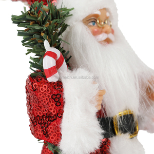 8 "personnalisé <span class=keywords><strong>Noël</strong></span> En Peluche Ornement <span class=keywords><strong>Père</strong></span> <span class=keywords><strong>Noël</strong></span> <span class=keywords><strong>Père</strong></span> <span class=keywords><strong>Noël</strong></span> Ornements Décorations Arbre Figurines Collection Poupée De <span class=keywords><strong>Noël</strong></span> - Product Image 4