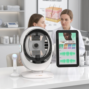 Analyseur de peau AI, scanner facial 3D, appareil d'imagerie spectrale 8 spectres, outil de dermatologie professionnel - Product Image 1