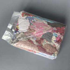 Trapos de algodón cortados, trapos de lona de colores, paños de limpieza recuperados para la industria de la pintura de maquinaria marina y de cubiertas. - Product Image 1