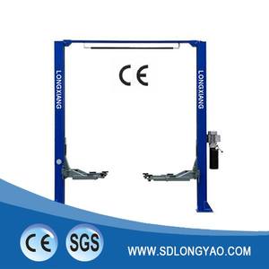 Lift Mobil dan Motor Empat Tiang 4000kg Bekas, Lift Parkir Hidrolik Desain Gunting Dua Tiang 5t Kondisi Baik - Product Image 2