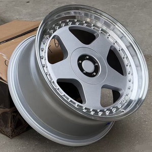 Ruedas Forjadas de Dos Piezas, Calidad OEM, Anchos Personalizados, ET Track Street 5x100 5x108 5x112 5x114.3 5x120 5x130, Aleación de Aluminio OZ Futura - Product Image 5