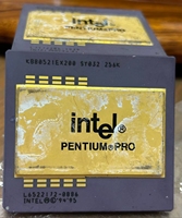 Déchets de CPU en céramique QB avec broches dorées // Déchets de processeur / Intel Pentium Pro en céramique à prix de gros