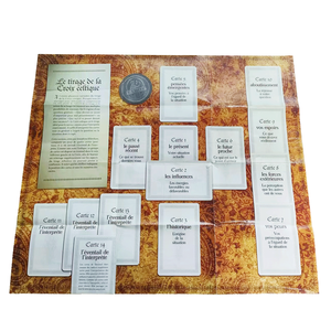 Custom Oraculos E Tarot al por mayor-Oracle-cards Daily Affirmation Cards Set Tarot Cards con guía personalizada impresa ma Zai Fei - Product Image 1