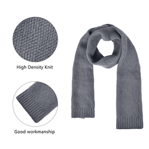 <span class=keywords><strong>Ensemble</strong></span> <span class=keywords><strong>bonnet</strong></span>, <span class=keywords><strong>écharpe</strong></span> et gants tricotés chauds d'hiver pour <span class=keywords><strong>femme</strong></span> LCZTN avec protection des oreilles, circonférence de la tête 58-60CM, détection par aiguille - Product Image 5