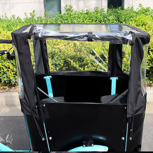 จักรยานไฟฟ้าสามล้อ /bakfiet/<span class=keywords><strong>cargobike</strong></span> E-BIKE ขนส่งสินค้าด้านหน้า/ผู้โดยสารขนส่งสัตว์เลี้ยง/เด็กได้อย่างปลอดภัย - Product Image 4