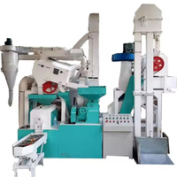 Moulin à riz de haute qualité, de petite taille à grande capacité, machine complète de décorticage du riz