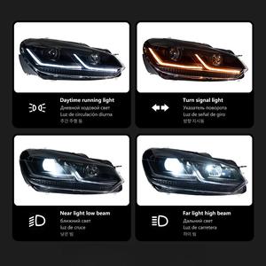 Fari anteriori per <span class=keywords><strong>Volkswagen</strong></span> <span class=keywords><strong>Golf</strong></span> 6 (2009-2012) - Aggiornamento a fari a LED bi-xenon <span class=keywords><strong>7.5</strong></span> - Product Image 3