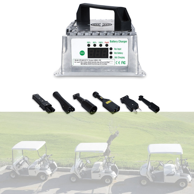 1000W EV Battery Charger 48V 54V 57.6V 58.4V Battery Pack Charger for 16S LiFePo4 Battery Golf Cart