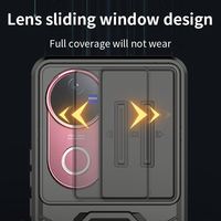 Étui de téléphone portable en TPU anti-choc de luxe avec protection de l'appareil photo et béquille 360° pour VIVO V30E V50 IQOO Z9 Turbo