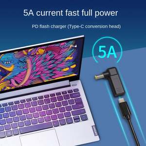 Adaptateur d'alimentation pour <span class=keywords><strong>ordinateur</strong></span> <span class=keywords><strong>portable</strong></span> Type C <span class=keywords><strong>prise</strong></span> femelle vers <span class=keywords><strong>Lenovo</strong></span> port carré DP 20V pour <span class=keywords><strong>Lenovo</strong></span> Asus Hp Dell Acer Notebook - Product Image 4