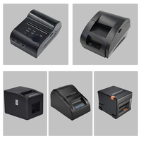 Printer Thermal Resi Berkualitas Tinggi 80mm untuk Restoran dan Dapur, Mendukung Laci Kas, Printer Mini Laris