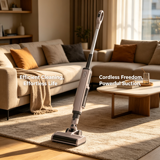 24KPa Strong Suction 250W Motor Pet Hair Carpet Deep Cleaning Cordless Handheld Vacuum Cleaner Stick Vacuum Cleaner