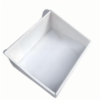 Usine MEILLEUR prix avant ouvert bleu Poly creux PP ondulé Coroplast boîte en plastique Durable Corflute boîte entrepôt cueillette bacs
