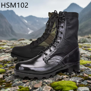 Botas Tácticas LXG, Forest Zone Survey, con Suela <span class=keywords><strong>de</strong></span> Goma Sólida, Botas <span class=keywords><strong>de</strong></span> Selva Altama <span class=keywords><strong>de</strong></span> 8 Pulgadas con Cremallera Lateral para <span class=keywords><strong>Combate</strong></span> HSM106 - Product Image 4