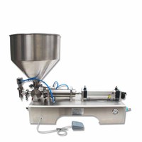 Savon à vaisselle Gel détergent Adoucissant textile Solution de nettoyage épaisse Produits Distributeur à piston Machine à emballer