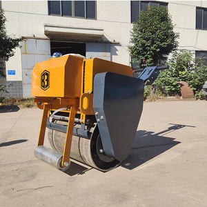300kg 4Kw 15kn mini đi Bộ phía sau trống đơn nhỏ Máy đầm nhựa đường rung Máy lăn để xây dựng sử dụng - Product Image 3