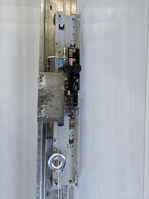 High-Strength Metal Elevator Hall Door Header Contemporary Design SK-800/900/1000 Model Long-Term Stable & Safe Operation