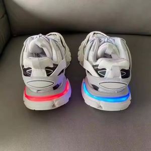 Zapatillas Deportivas de Lujo de Moda 2026, de Lona de Alta Calidad, Secado Rápido, Punta Puntiaguda, Cierre con Cordones, Diseño de Tacón LED, Tracki 3.0, Casuales - Product Image 5