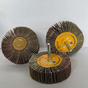 80*25*6 मिमी एल्यूमीनियम ऑक्साइड फ्लैप व्हील पॉलिश अनुकूलित ओम फ्रंट रियर मुडगार्ड फेंडर स्टेनलेस स्टील बनाने के लिए - Product Image 3