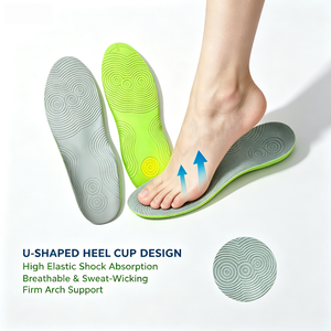 Semelles intérieures pour <span class=keywords><strong>chaussures</strong></span> de sport, confortables, avec soutien de la voûte plantaire, durables, antidérapantes, élégantes - Product Image 1