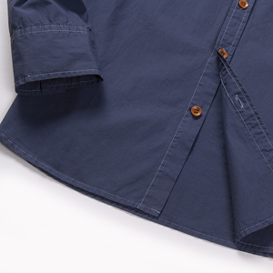 Áo sơ mi nam tay dài cổ nhọn chống co rút chống co rút thoáng khí - Product Image 4