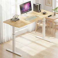 [En gros] Bureau de travail électrique moderne réglable en hauteur pour la maison - Bureau informatique en bois massif pour SOHO et télétravail