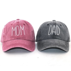 Casquette de baseball brodée en coton lavé pour couple, style vintage, visière bec de canard, décontractée, pour sports de plein air, protection solaire, réglable, voyage - Product Image 1
