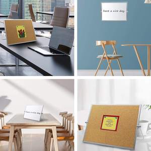 Tableau blanc portable double face personnalisé petit tableau magnétique effaçable à sec de bureau pliable avec support tableaux blancs personnalisés - Product Image 4