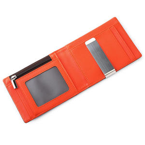 Cartera Corta Royal Bagger para Hombre con Bloqueo RFID, Delgada, con Clip para Tarjetas, de Cuero Vacuno Genuino, Cartera de Moda para Hombre - Product Image 4