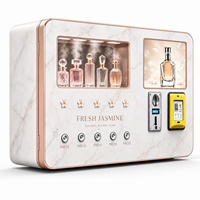 Machine de test de parfum avec écran tactile 10,1 pouces, capacité de 100 ml, paiement sans argent liquide et machine à vaporiser le parfum
