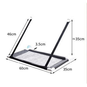 Hamaca transpirable para mascotas, alfombrilla para cama montada en la ventana con ventosa para el hogar, rodamiento para gatitos, salón de 10kg para gatos - Product Image 2