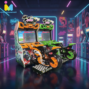 Máquina <span class=keywords><strong>de</strong></span> <span class=keywords><strong>Juego</strong></span> Arcade GP Moto <span class=keywords><strong>de</strong></span> AMA Arcade GP, para 2 Jugadores, para Centros <span class=keywords><strong>de</strong></span> Juegos Interiores, con Controlador <span class=keywords><strong>de</strong></span> Carreras GP, para Niños - Product Image 6