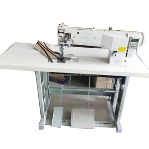 Máquina de Coser Industrial de Doble Aguja de Alta Calidad, Último Modelo, Popular, Venta al por Mayor de Fábrica, Color Blanco, para Fabricación de Asientos de Coche - Product Image 1