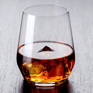 Crystal Highball <strong>Glass</strong> Whiskey <strong>Glass</strong> Stemless Wine <strong>Glass</strong> Cup BarTumbler Clear Whiskey <strong>Glasses</strong> Set Suitable for Bar <strong>Party</strong> Use - Product Image 3