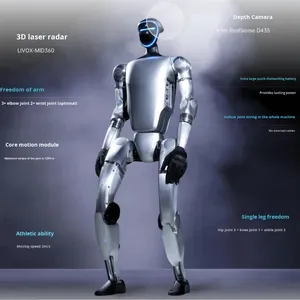 Robot humanoïde intelligent pour spectacles commerciaux et accueil des invités, modèle bionique interactif à commande vocale G1 Edu-U1 disponible à la location - Product Image 1