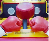 STARAMUSE Machine de boxe arcade Dragon Punch Fight avec accepteur de billets personnalisé, pour sports de combat, à monnayeur, pour intérieur et extérieur