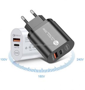 PD Travel <b>Adapter</b> 5V2A Fast Charging <b>Type</b>-<b>C</b> PD Mobile Phone Charger Convenient Charging Head - Product Image 4