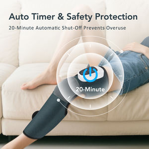 Masajeador Eléctrico Inalámbrico para Piernas, Máquina de Masaje para Pies, Rodillas y Muslos, Botas de Compresión Caliente, Masajeador de Pantorrillas con Bolsa de Aire Calefactada Inalámbrica - Product Image 5