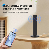 Diffuseur d'aromathérapie intelligent en métal, style colonne, télécommandé, pour usage domestique