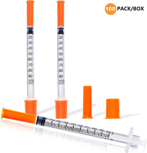 Jeringa de <span class=keywords><strong>Insulina</strong></span> Profesional Médica Desechable de 0.3cc, 0.5cc y 1cc, en Oferta - Product Image 3