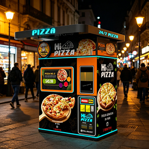 Distributore Automatico di <span class=keywords><strong>Pizza</strong></span>, Macchina per <span class=keywords><strong>la</strong></span> Preparazione di <span class=keywords><strong>Pizza</strong></span> Fresca e Calda, Distributore Automatico per Esterni, Best Seller - Product Image 6