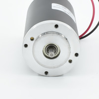 Motor Gear DC Listrik TYHE Harga Terjangkau 54mm Housing 12v 24v Daya Tinggi 100w Torsi Rendah 250mnm Kecepatan Tinggi 5000rpm dengan Sertifikasi CE Rohs