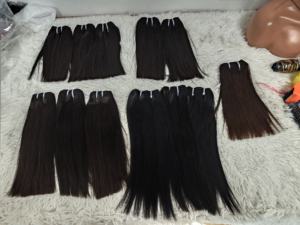 Promoción Letsfly, Paquetes de Cabello Virgen Original 12A, 8-14 Pulgadas, 1 kg, Paquetes de Cabello Humano, Extensiones Marrones Naturales Mixtas, 100% Cabello Humano - Product Image 6