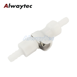 Cpc שחרור צימוד 1/4 "צינור פלסטיק barb לוח הר צימוד חיבור מהיר-ניתוק מסתם עבור צינור מתאים צינור הולם - Product Image 5