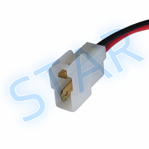 Mazda için 2-Pin 6.3mm Spade terminali elektrik konnektörü/Datsun/Hyundai otomobil alternatör tak 7223-6224-40 kablo demeti - Product Image 4