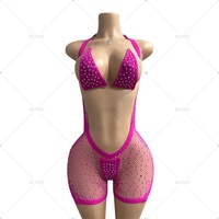 ELITES Nouvelle Collection de Vêtements de Pole Dance, Tenues de Danse Exotique de Créateur, Vêtements de Stripper Classiques en Cuir Populaires, Vente en Gros