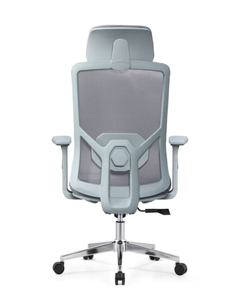 Silla de Oficina Transpirable de Malla, <span class=keywords><strong>Reposabrazos</strong></span> 3D Ajustables, Silla Ergonómica de <span class=keywords><strong>Escritorio</strong></span> con Ruedas Silenciosas para Oficina en Casa y Juegos - Product Image 4