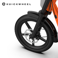 Trottinette électrique à deux roues Rictor EB-16, moteur sans balais pour commande par application intelligente, moteur 500W, batterie au lithium, autonomie de 40 à 60 km