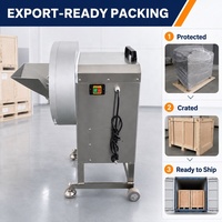 Fabrieksdirect groente snijmachine, schaafmachine en raspmachine voor gember, aardappel, wortel, knoflook, centrale keuken, OEM, ODM, maatwerk
